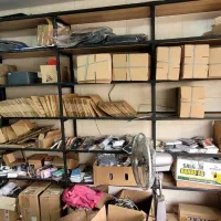 قفسه فلزی چوبی شیک