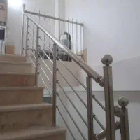 نصب نرده استیل راه پله وتراس|خدمات پیشه و مهارت|میانه, |دیوار