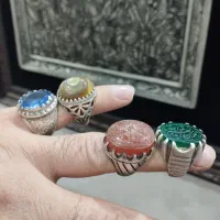چهار عدد انگشتر کهنه