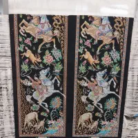 دوعدد تمام ابریشم رانر 30در90 مخصوص عروس داماد