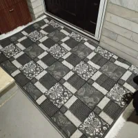 گلیم ماشینی 1/5*1 طوسی