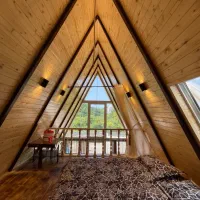 کلبه در نمک ابرود|اجارهٔ کوتاه‌مدت ویلا و باغ|کلارآباد, |دیوار