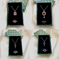 گردنبند و انگشتر فانتزی ست دارای مدل های مختلف|بدلیجات|قم, ارم|دیوار