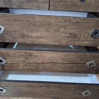 فروش دراور ۴کشواینه دارتمیزوسالم محکم ام دی اف اصل|جاکفشی، کمد، دراور|رشت, رشتیان|دیوار