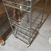 جای سیب زمینی و پیاز فلزی چرخ دار|آبچکان و نظمدهنده ظروف|تهران, تهراننو|دیوار