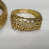 انگشتر 18 عیار... النگو 3 18 عیار