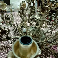 لوستر برنز سالم درحد نو بادوتا دیوار کوب|لوستر و چراغ آویز|تهران, سلسبیل شمالی|دیوار