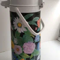 فلاسک چای پمپی درحد نو