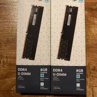 ۲عدد رم دسکتاپ Klevv-ddr4-8GB-2666 مدل U-DIMM