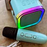 اسپیکر همراه بلوتوث دار با میکروفن بی سیم بلندگو|سیستم صوتی خانگی|نجفآباد, گلدشت|دیوار