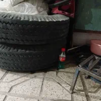 لاستیک ۷.۵۰.۱۶ با رینگ و تیوب و نوار