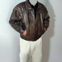 کاپشن چرم کلاسیک|لباس|همدان, |دیوار