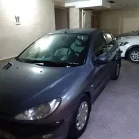 سواری ۲۰۶ خاکستری مدل ۸۵
