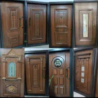 انواع درب ورودی ضدسرقت چوبی فلزی آپارتمان باغ ویلا|مصالح و تجهیزات ساختمان|تهران, شهرک انصار|دیوار