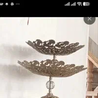 جا میوه و شیرینی برنز