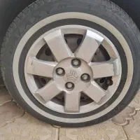 معاوضه ۴عددرینگ ۱۳با لاستیک ۱۷۵۷۰۱۳با لاستیک ۱۴|قطعات یدکی و لوازم جانبی|تهران, دردشت|دیوار