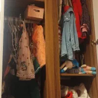 کمد بچگانه جا دار . کاملا سالم.فووری