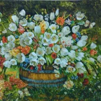 فرش نیمه کاره