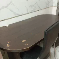 میز با 4صندلی|میز و صندلی غذاخوری|لار, |دیوار