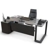 میز صندلی کانترمبل اسپیلت سیستم فوم چرم راش دوربین|دفتر کار|گرگان, |دیوار