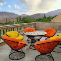 صندلی مبلمان کافه رستورانی باغی باربیکیو مدل بامبو|میز و صندلی غذاخوری|کرج, عظیمیه|دیوار