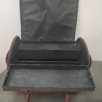 کیف چندطبقه چرمی مخصوص لوازم آرایش، پیرایش و پزشکی|کیف، کفش، کمربند|بوشهر, |دیوار