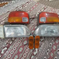 چراغ عقب وجلو ی پراید وراهنمای سپر