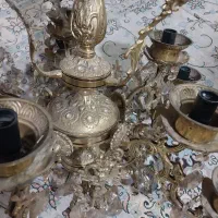 لوستر برنجی|لوستر و چراغ آویز|تهران, عبدل‌آباد|دیوار