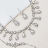 سرویس نقره تراش طرح اشک شرشره‌ای بدون نگین|بدلیجات|تبریز, |دیوار