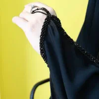 چادر عربی اصل جواهر دوزی