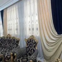 پرده قابی نگینی حریر