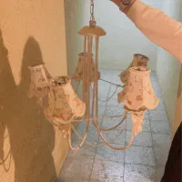 لوستر فرفورژه پنچ شاخه