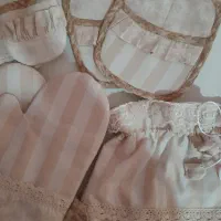 دوخت انواع سرویس آشپزخونه عروس حرفه ایی|سفره، حوله، دستمال آشپزخانه|قزوین, |دیوار