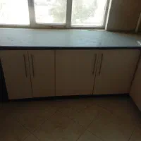 کابینت ام دی اف همراه سینک و هود|آب‌چکان و نظم‌دهنده ظروف|فردیس, خیام شرقی|دیوار