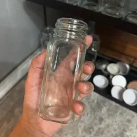 ۱۶ عدد بانکه در فلزی شیشه‌ای با استند