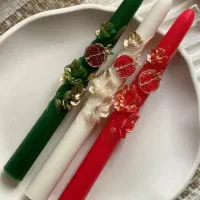 شمع قلمی انار یلدایی