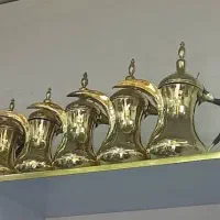 دله قهوه جوش سوری اصلی برنجی|قوری، کتری، قهوه‌ساز دستی|تهران, زعفرانیه|دیوار