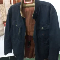 کاپشن دو رویه و شلوار کتان نو|لباس|دهدشت, |دیوار