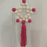 آویز ستاره چوبی|صنایع دستی و سایر لوازم تزئینی|بابل, |دیوار