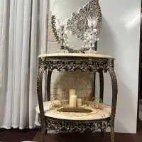 آیینه و شمعدان جهیزیه|آینه|ری, دیلمان|دیوار