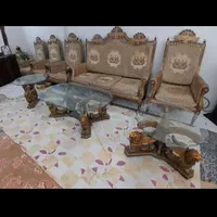 1 عدد جلو مبلی + ۲ عدد میز عسلی|مبلمان خانگی و میز عسلی|تهران, خرمشهر|دیوار