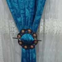پرده پذیرایی نونو پانچ شده آماده نصب|پرده، رانر، رومیزی|اهواز, کوی باهنر|دیوار