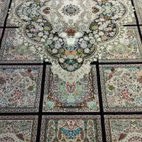 فرش عالیجناب مشهد ۱۲ متری ۷۰۰ شانه - یک تخته فرش