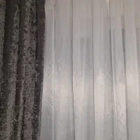 پارچه حریر کتان شاین ودکور مخمل شانل پانچ