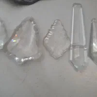 ۲۰۰۰ عدد آویز کریستالی شامپاینی و شفاف|لوستر و چراغ آویز|تهران, تهرانسر شرقی|دیوار