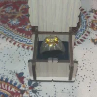 انگشتر نقره دست‌ساز