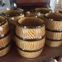 آنتیک ۲ دست آبجو خوری قدیمی|کلکسیون اشیاء عتیقه|تهران, تهرانپارس غربی|دیوار