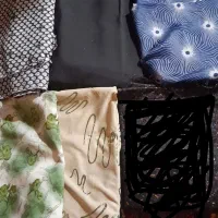 کاپشن پارچه چادرمشکی ۱۲۰۰معمولی خارجی ۳۵۰۰عالی