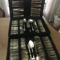 سرویس قاشق وچنگال وکارد سیلورپلیت|ظروف سرو و پذیرایی|تهران, میرداماد|دیوار