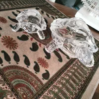 مجسمه لاک پشت کریستال